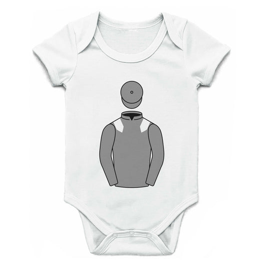 Mr And Mrs R Kelvin-Hughes Single Silks Baby Grow - Baby Grow - Hacked Up