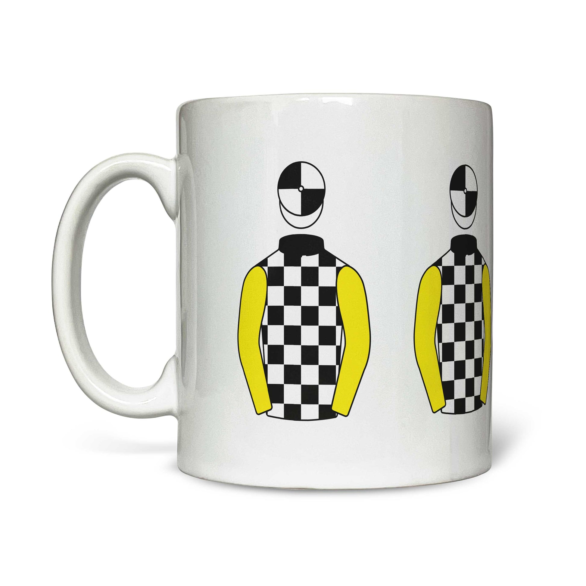 Malcolm C Denmark 4 Silks Mug - Mug - Hacked Up