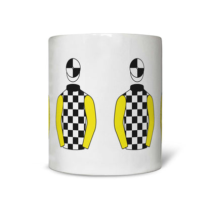 Malcolm C Denmark 4 Silks Mug - Mug - Hacked Up