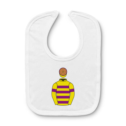 Mr And Mrs J D Cotton Baby Bib - Baby Bib - Hacked Up