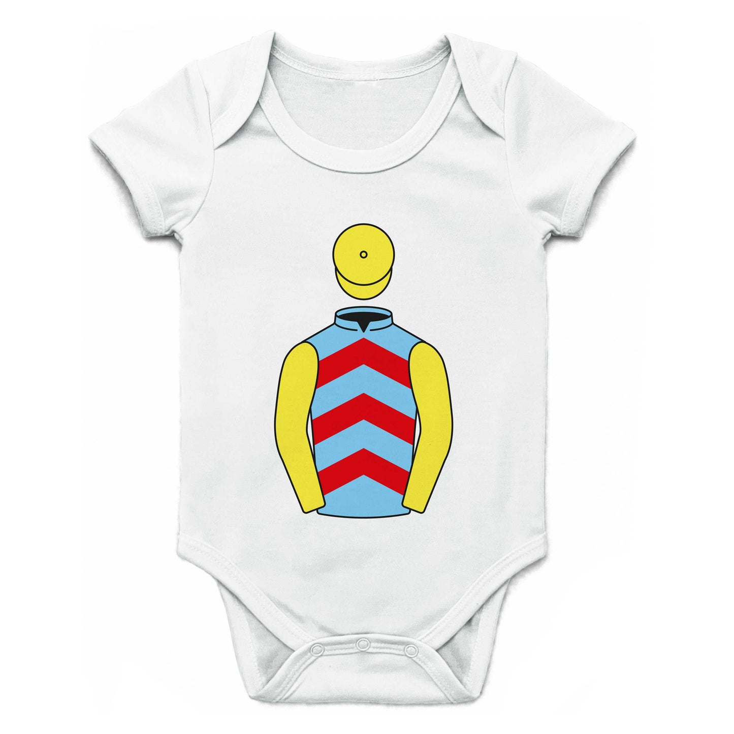 Neil Mulholland Racing Club Single Silks Baby Grow - Baby Grow - Hacked Up