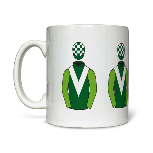 Paul K Barber 4 Silks Mug - Mug - Hacked Up