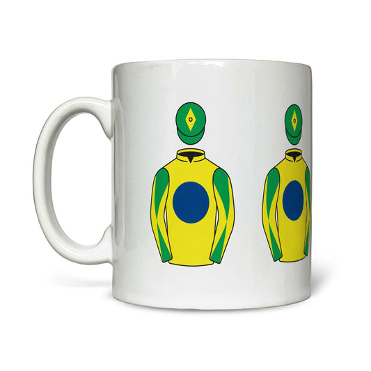 Rio Gold Racing Club 4 Silks Mug - Mug - Hacked Up