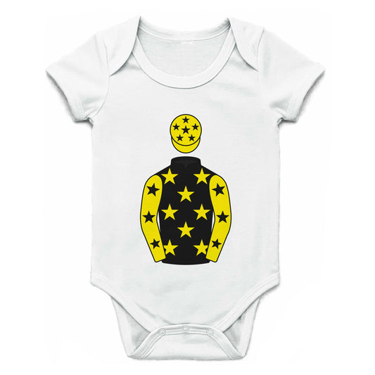 Shanakiel Racing Syndicate Single Silks Baby Grow - Baby Grow - Hacked Up