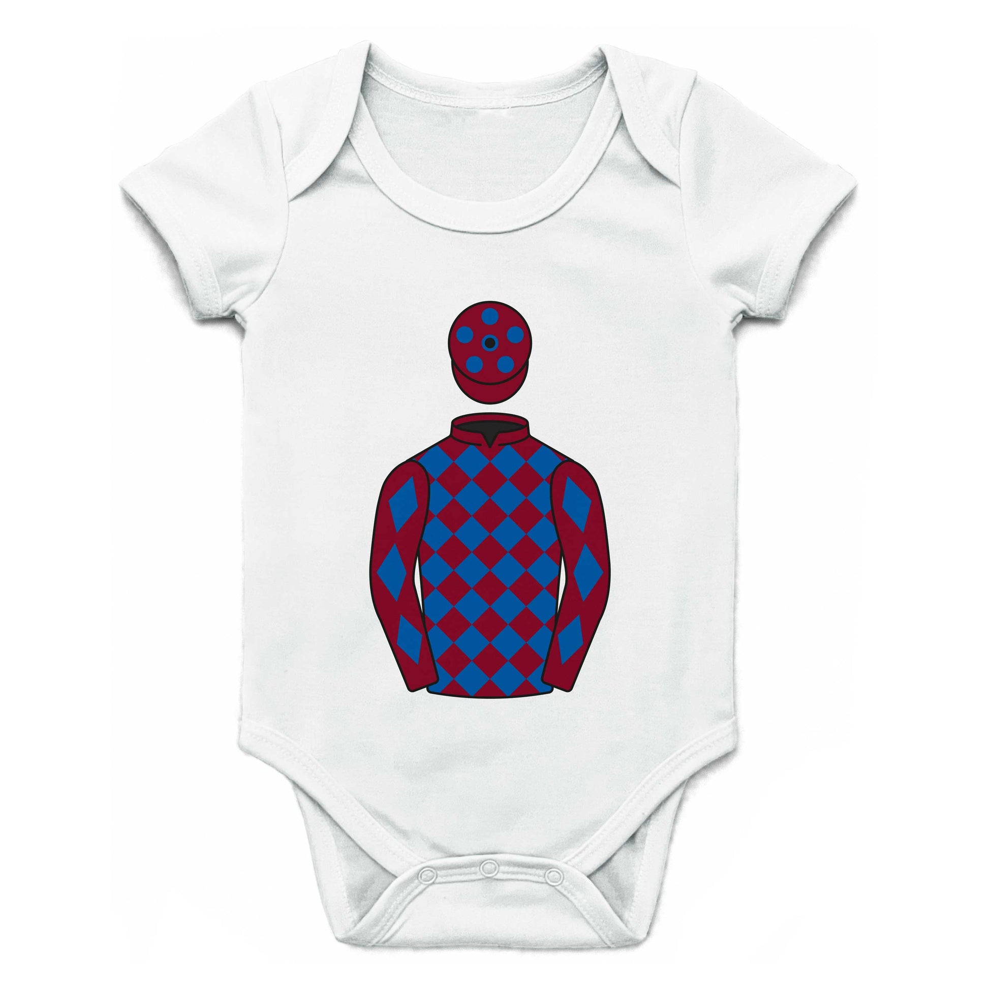 Sideways Syndicate Single Silks Baby Grow - Baby Grow - Hacked Up