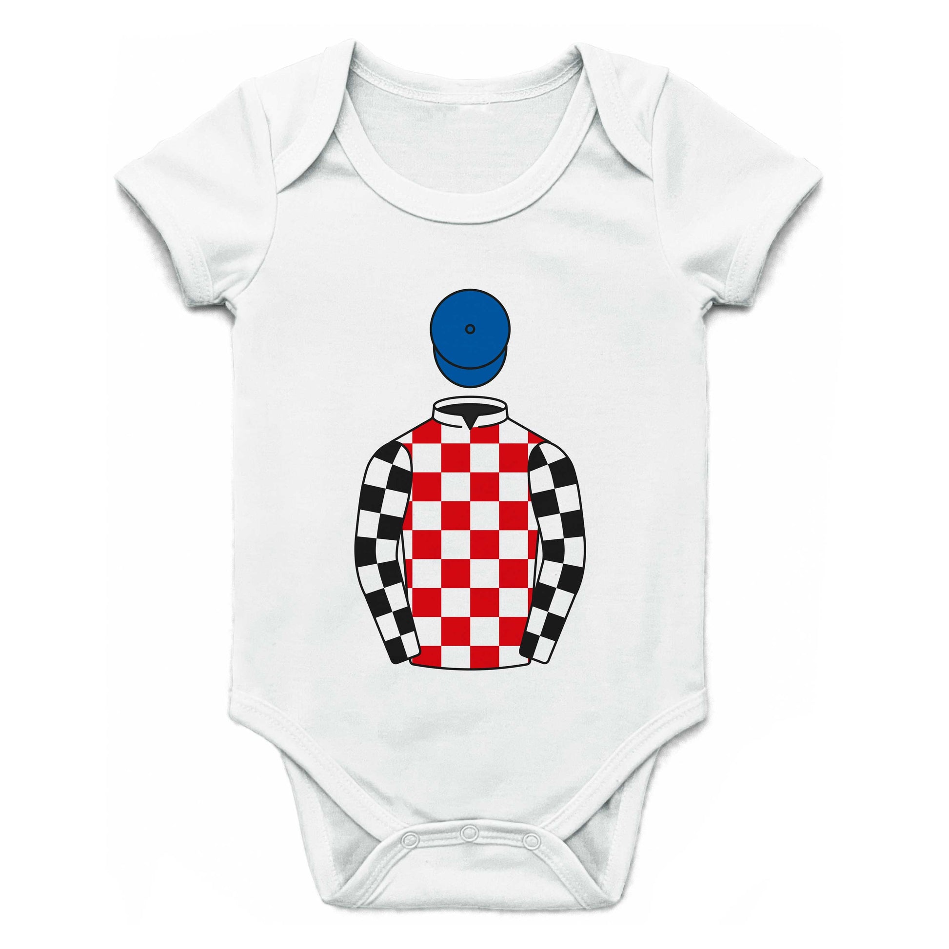 Simon Hunt And Gary Lambton Single Silks Baby Grow - Baby Grow - Hacked Up