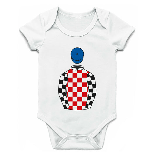 Simon Hunt And Gary Lambton Single Silks Baby Grow - Baby Grow - Hacked Up