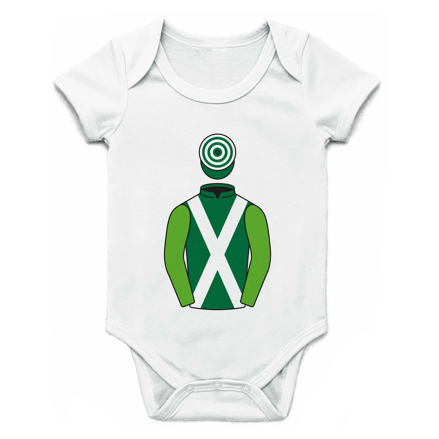 The Festival Goers Single Silks Baby Grow - Baby Grow - Hacked Up