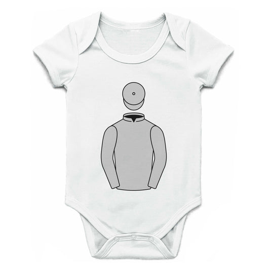 Sheikh Hamdan bin Mohammed Al Maktoum Single Silks Baby Grow - Baby Grow - Hacked Up