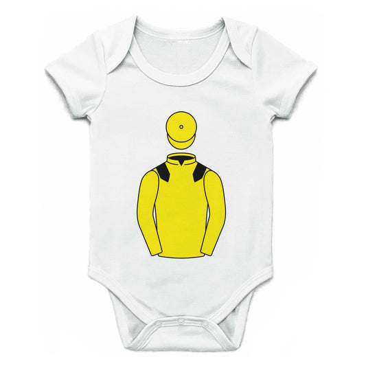 Sheikh Ahmed Al Maktoum Single Silks Baby Grow - Baby Grow - Hacked Up