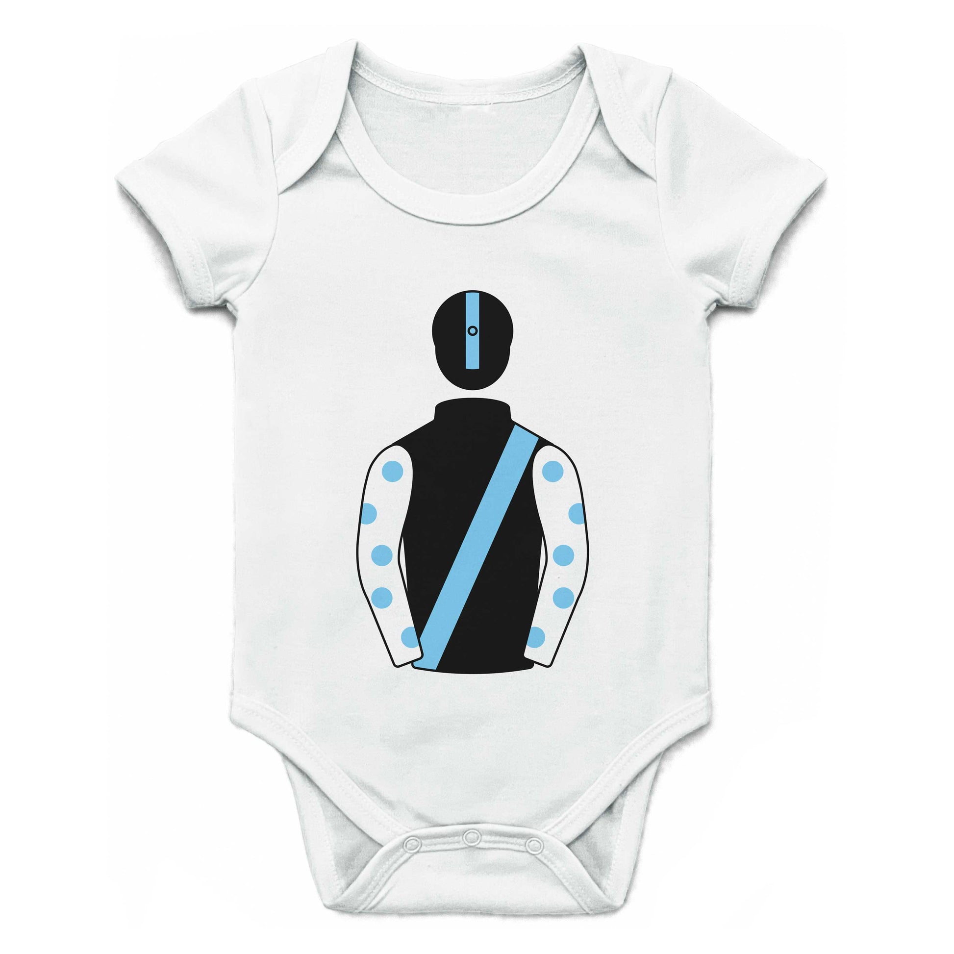 Eclipse Thoroughbred Partners LLC Single Silks Baby Grow - Baby Grow - Hacked Up