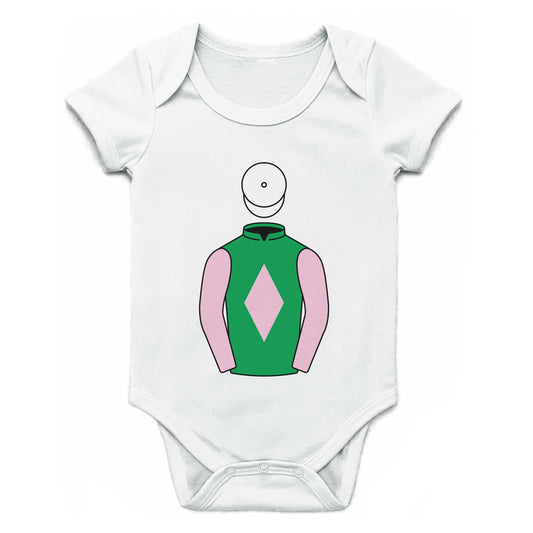 Mrs Mullins, David Manasseh, Robert Brown Single Silks Baby Grow - Baby Grow - Hacked Up