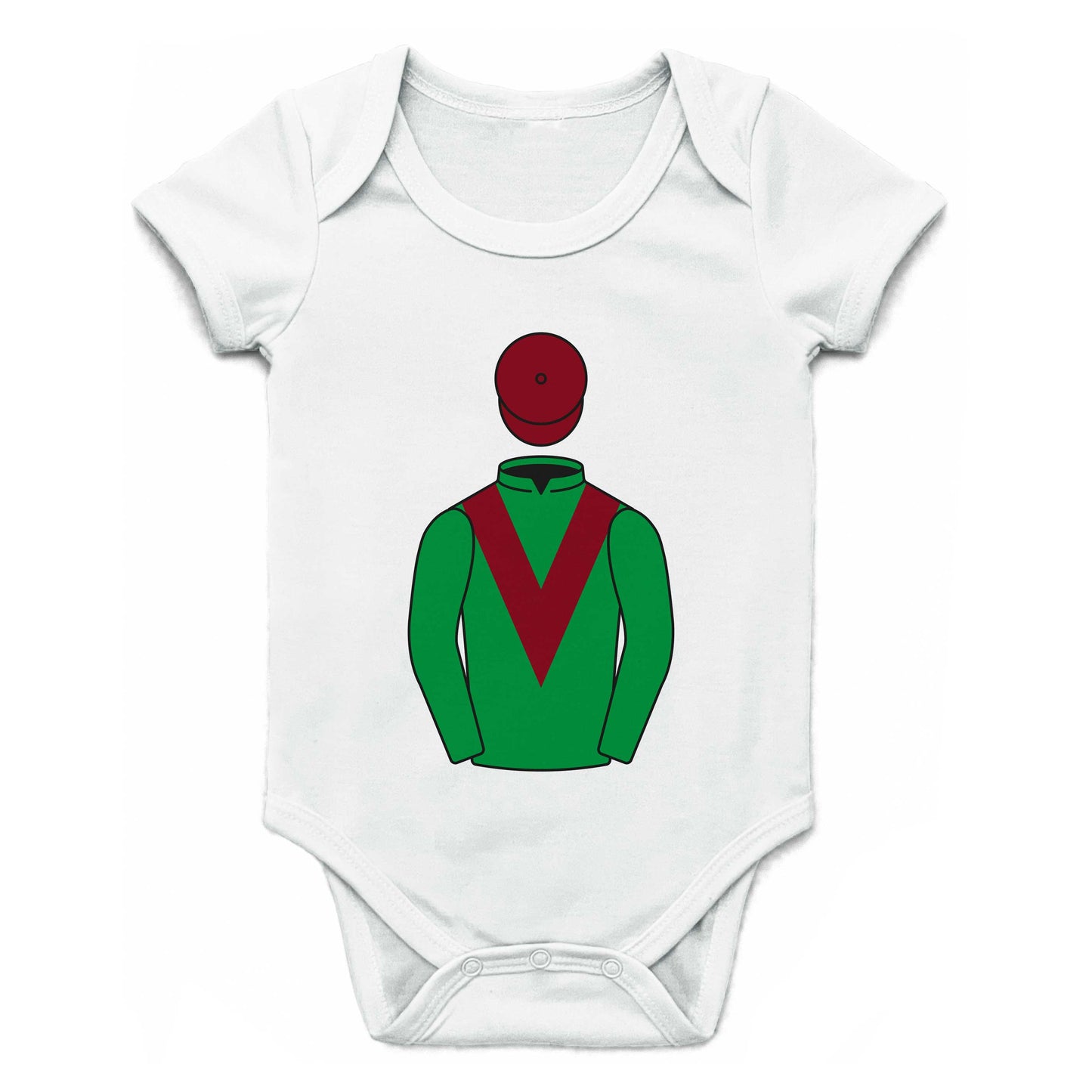 Team Valor and Gary Barber Single Silks Baby Grow - Baby Grow - Hacked Up