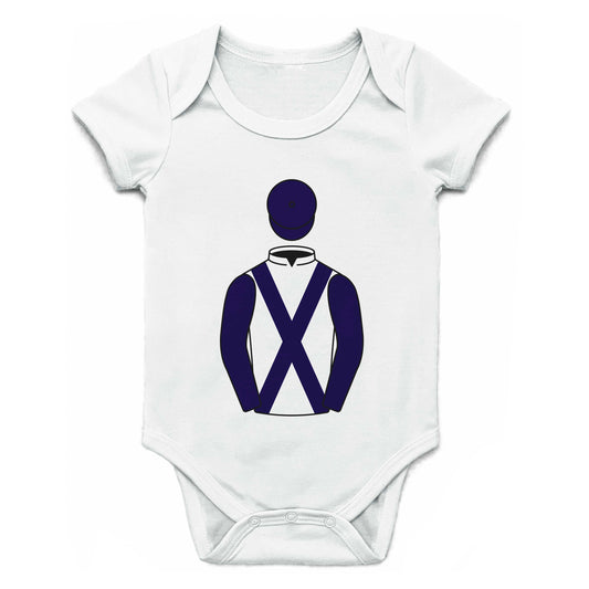 Rockcliffe Stud Single Silks Baby Grow - Baby Grow - Hacked Up