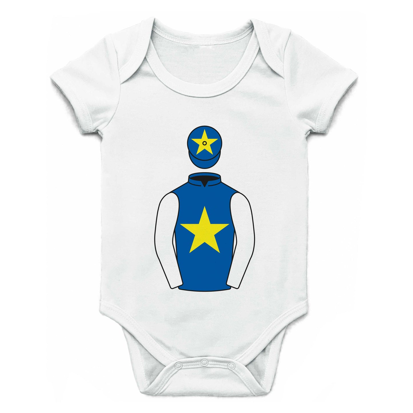 Pallister Racing Single Silks Baby Grow - Baby Grow - Hacked Up