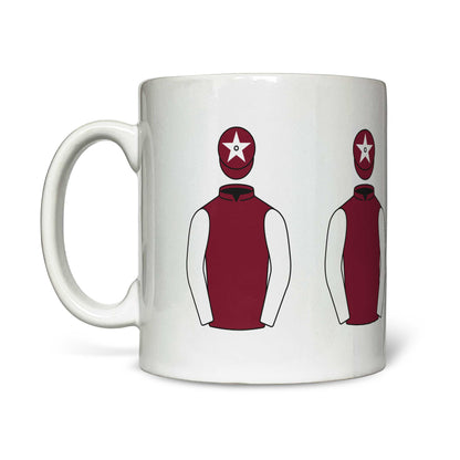 HH Sheikha Al Jalila Racing 4 Silks Mug - Mug - Hacked Up