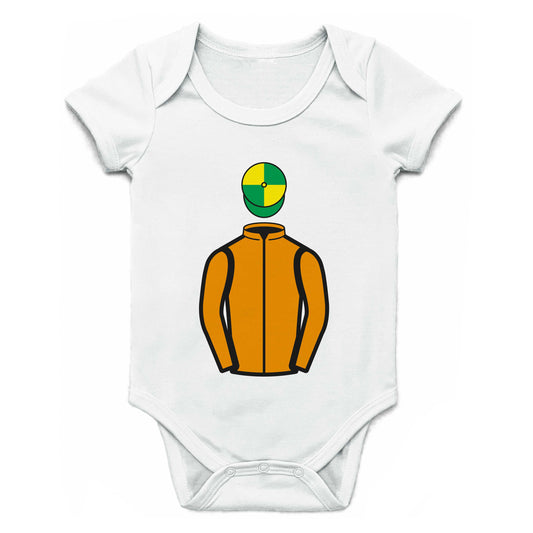 James McAuley Single Silks Baby Grow - Baby Grow - Hacked Up