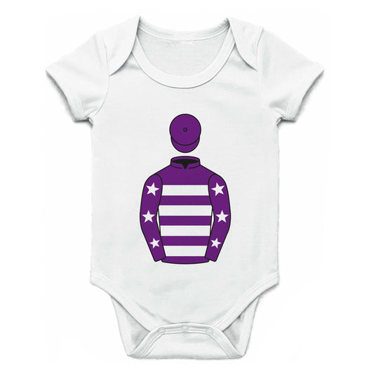 Tam Wallop Single Silks Baby Grow - Baby Grow - Hacked Up