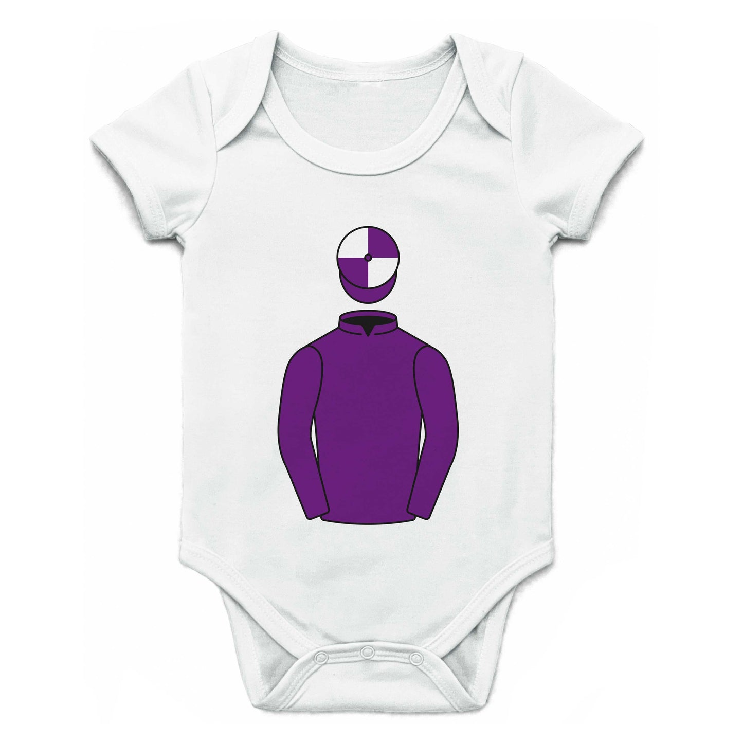 Amo Racing Limited Single Silks Baby Grow - Baby Grow - Hacked Up