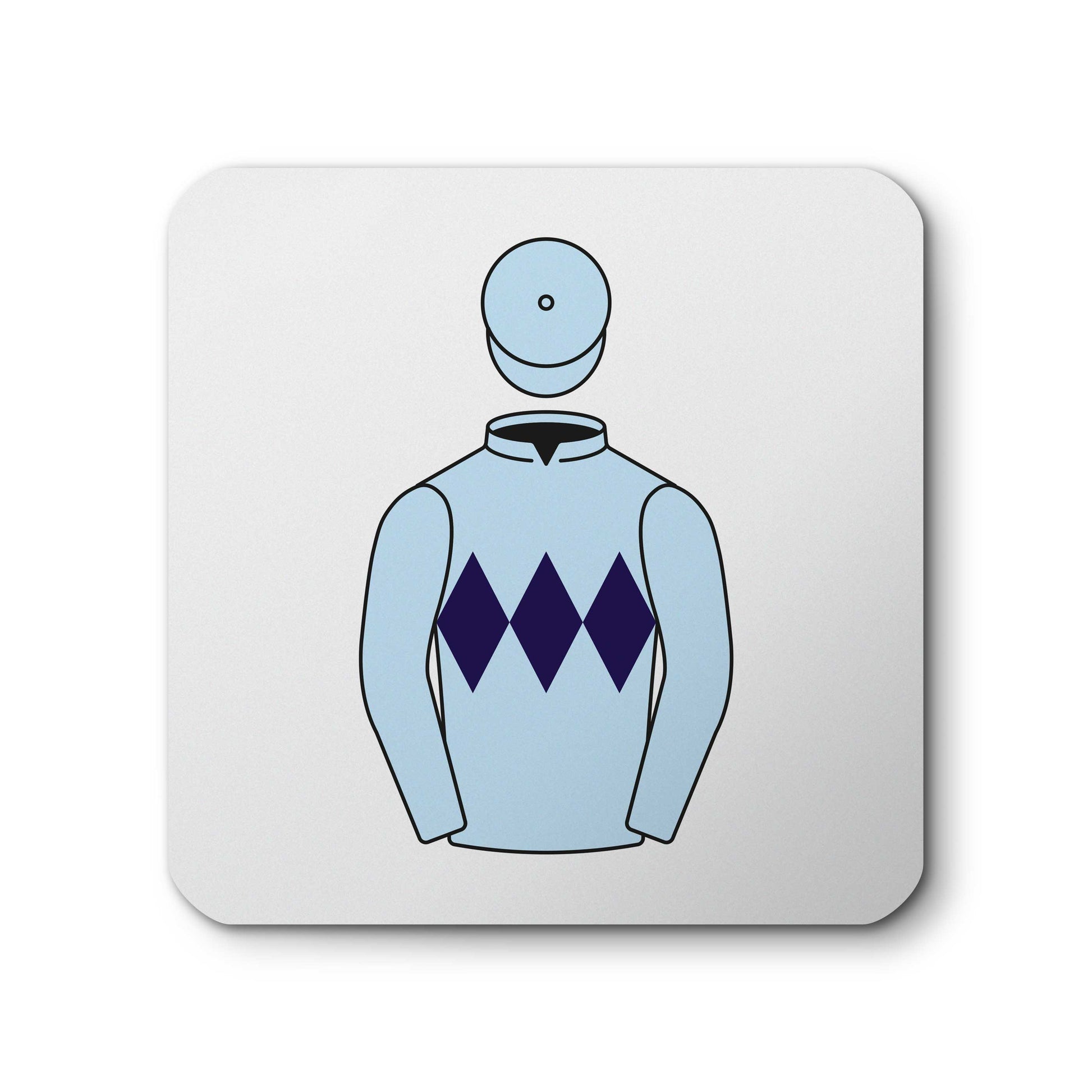 David Ward Horse Racing Coaster - Hacked Up Horse Racing Gifts