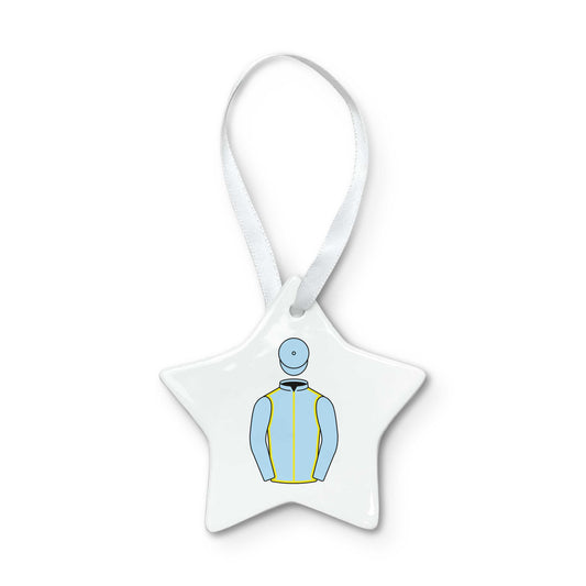 Poseidon Thoroughbred Racing Christmas Tree Decoration - Christmas Tree Decoration - Hacked Up