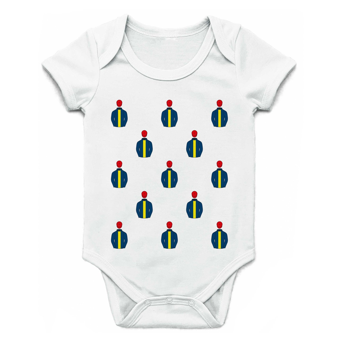 Sean And Bernardine Mulryan Multiple Silks Baby Grow - Baby Grow - Hacked Up